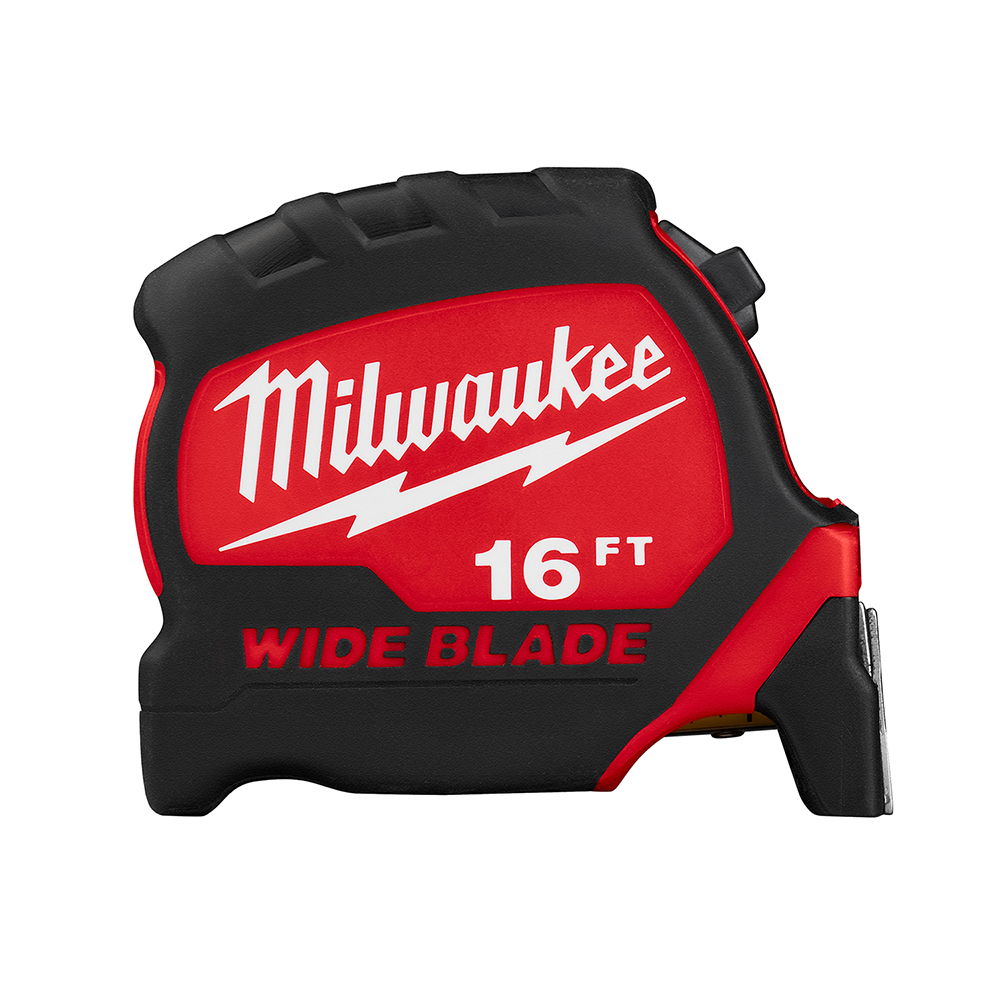 Product image for Milwaukee 48-22-0216 16' Wide Blade Tape Measure
