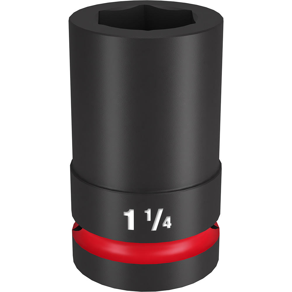 Product image for Milwaukee 49-66-6508 SHOCKWAVE™ Impact Duty 1" Drive 1-1/4" Deep 6-Point Socket