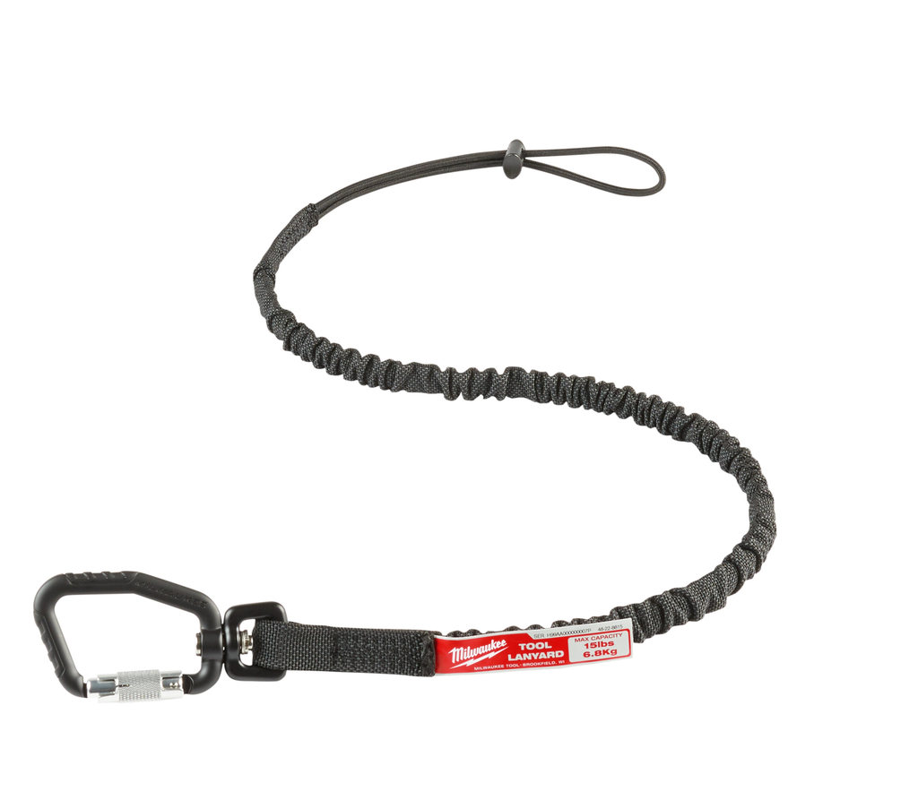 Product image for Milwaukee 48-22-8815 15lb Locking Tool Lanyard, 36" Length