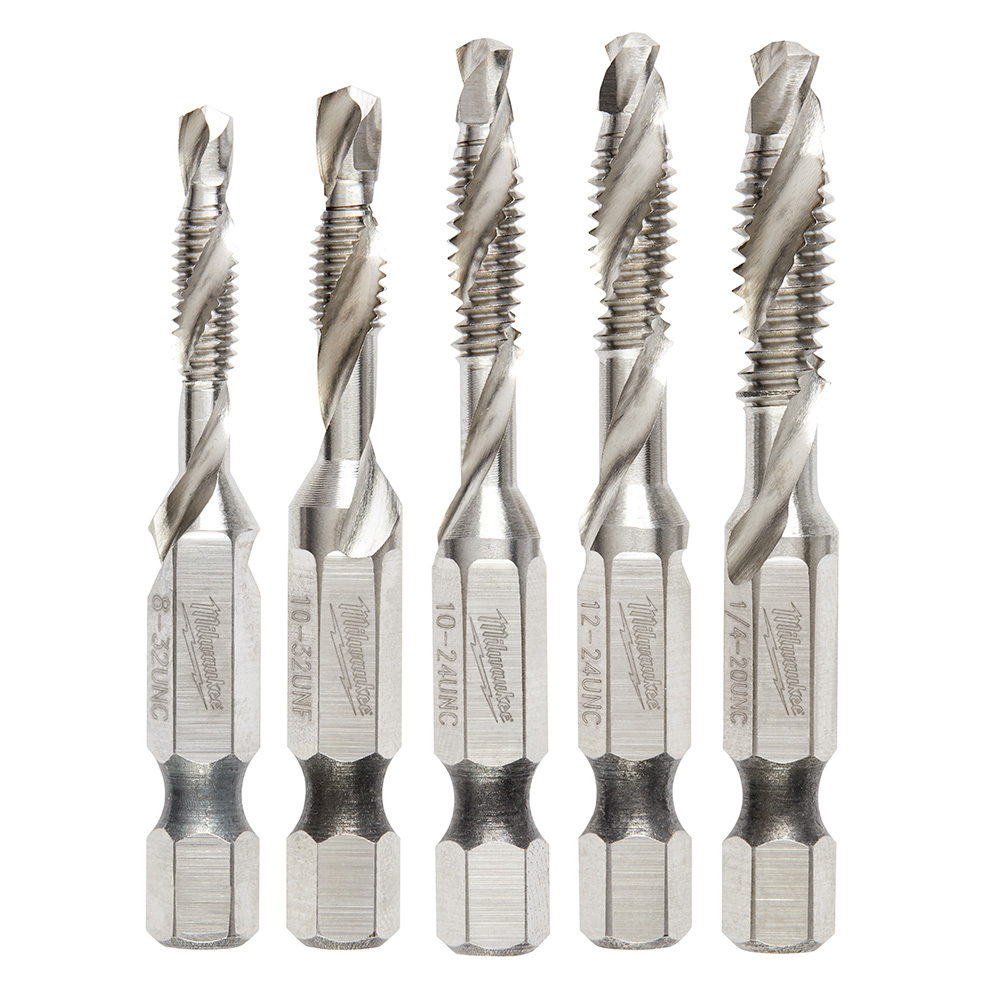 Product image for Milwaukee 48-89-4874 5 Pc. SAE Drill Tap