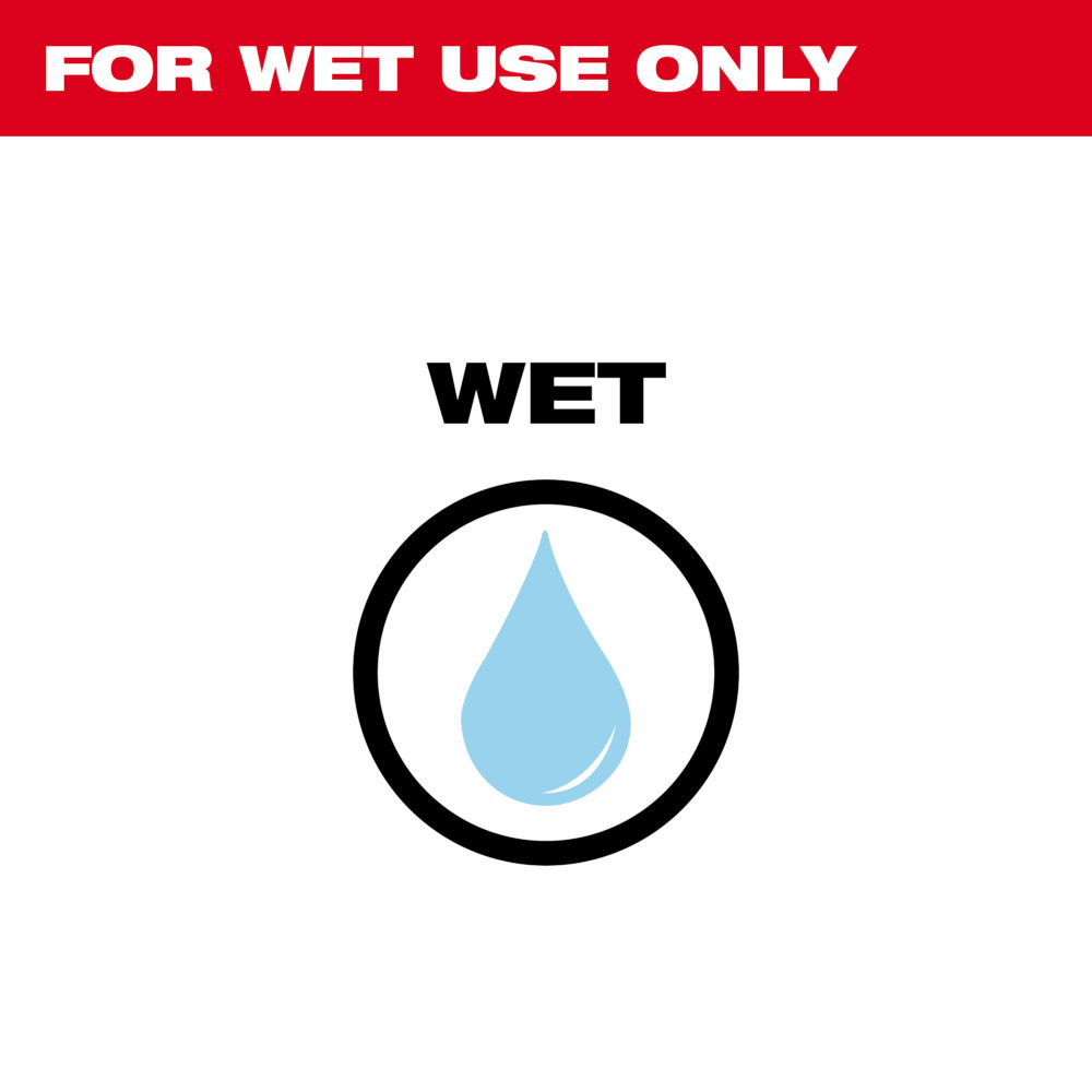 1-1/2" Pre-Stressed Diamond Wet Core Bit