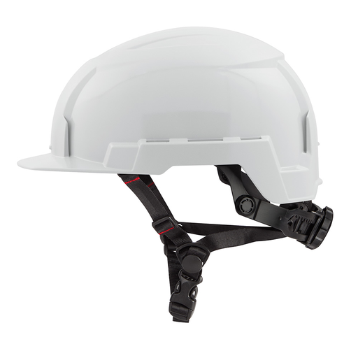 Milwaukee 48-73-1321 White BOLT™ Front Brim Safety Helmet (USA) - Type 2, Class E, Unvented Product image for Milwaukee 48-73-1321 White BOLT™ Front Brim Safety Helmet (USA) - Type 2, Class E, Unvented