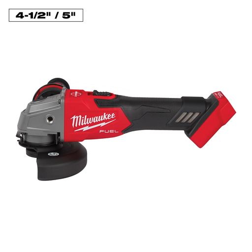 M18 FUELâ„¢ 4-1/2" / 5" Grinder Slide Switch, Lock-On