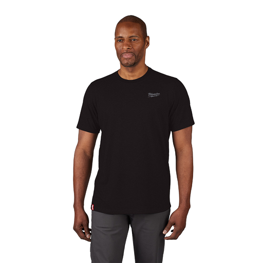 Product image for Milwaukee 603B-M Hybrid Work Tee - SS Bl