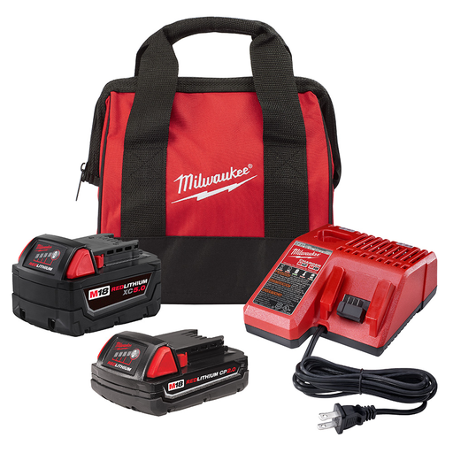 Product image for Milwaukee 48-59-1850SP M18™ 5Ah/2AH Starter Kit