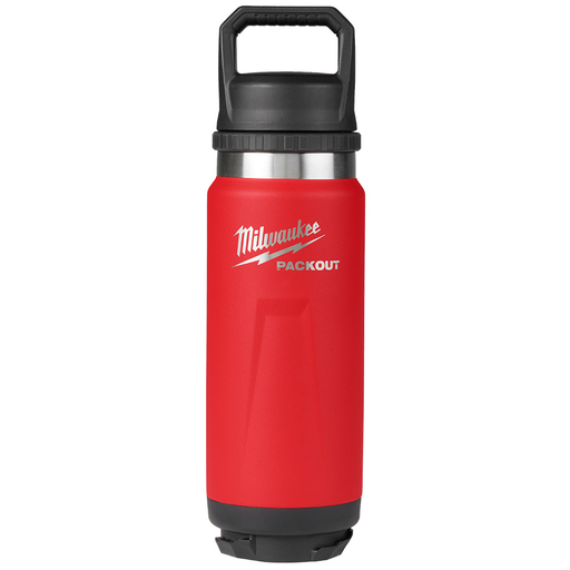 MILW 48-22-8396R PACKOUT 24OZ INSULATED BOTTLE WITH CHUG LID