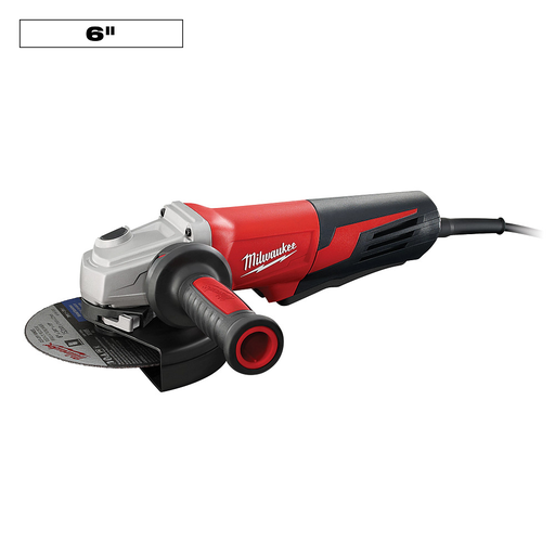 13 Amp 6 in. Small Angle Grinder Paddle, No-Lock
