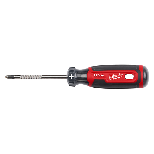 Product image for Milwaukee MT201 #1 Phillips Cushion Grip Screwdriver, 3" Shaft (USA)