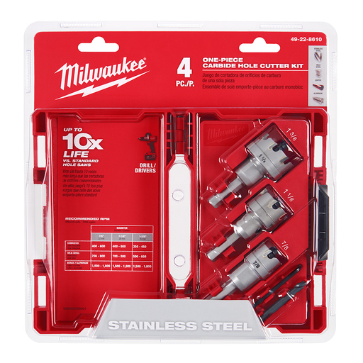 Mayer-DDS-One-Piece Carbide Hole Cutter Set - 4PC-1