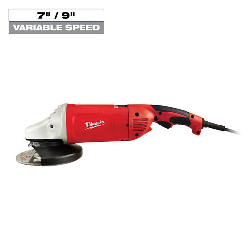15 Amp 7 in./9 in. Large Angle Grinder w/ Lock-On