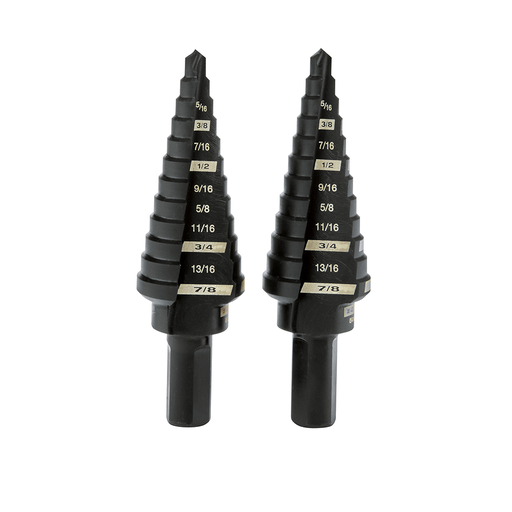 2PC Step Drill Bit Set #4