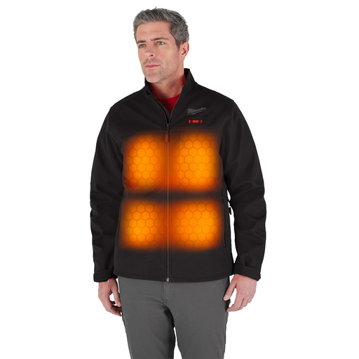 Product image for MILW M100B-203X Heated Jacket - Bla