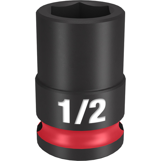 Milwaukee 49-66-6106 SHOCKWAVE™ Impact Duty 3/8" Drive 1/2" Standard 6-Point Socket Product image for Milwaukee 49-66-6106 SHOCKWAVE™ Impact Duty 3/8" Drive 1/2" Standard 6-Point Socket