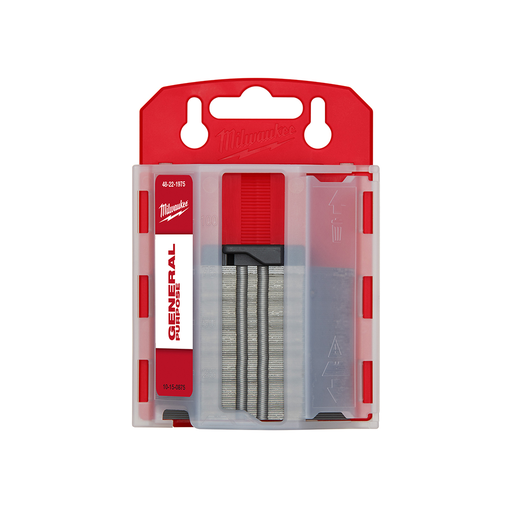 Milwaukee 48-22-1975 75-Piece General Purpose Utility Blades w/ Dispenser Product image for Milwaukee 48-22-1975 75-Piece General Purpose Utility Blades w/ Dispenser