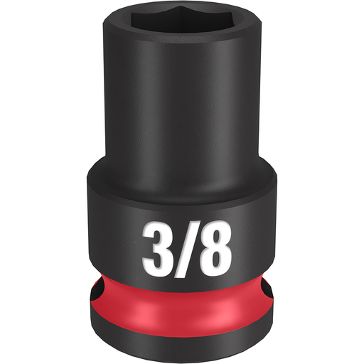 Product image for Milwaukee 49-66-6104 SHOCKWAVE™ Impact Duty 3/8" Drive 3/8" Standard 6-Point Socket