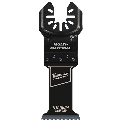 Milwaukee 49-25-1239 Universal Fit Open-Lok™ 1-3/8" Titanium Enhanced Bi-Metal Multi-Tool Blade Product image for Milwaukee 49-25-1239 Universal Fit Open-Lok™ 1-3/8" Titanium Enhanced Bi-Metal Multi-Tool Blade