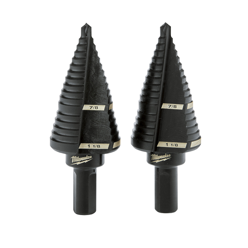 2PC Step Drill Bit Set #9
