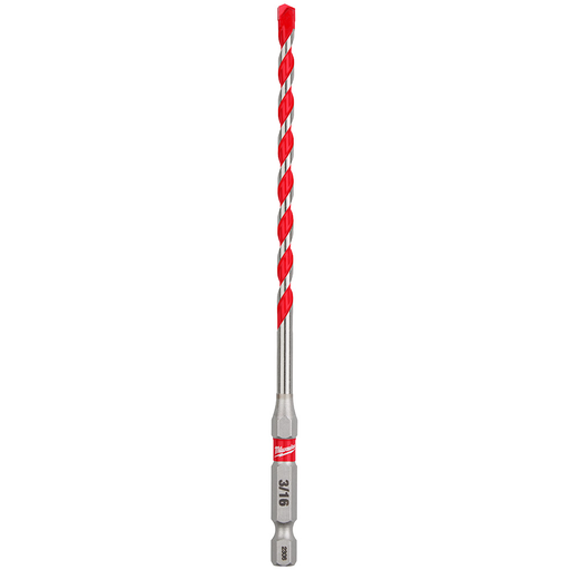 3/16" x 4" x 6" SHOCKWAVE™ Impact Duty Carbide Hammer Drill Bit