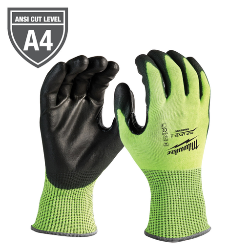 Mayer-DDS-High Visibility Cut Level 4 Polyurethane Dipped - L-1