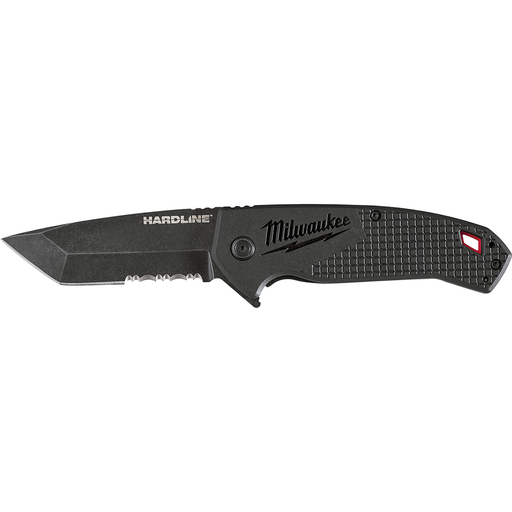 Product image for Milwaukee 48-22-1998 Hardline 3" Serrated Blade Pocket Knife