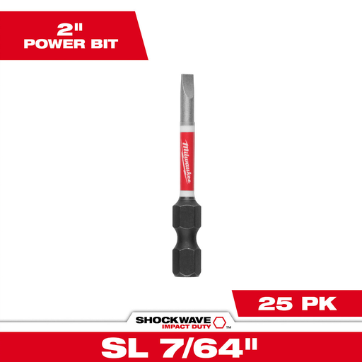 Product image for Milwaukee 48-32-4755 7/64 x 2 Inch Power Bit