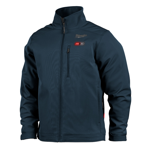 Product image for Milwaukee 204BL-212X M12™ Heated TOUGHSHELL™ Jacket Kit - Blue 2X