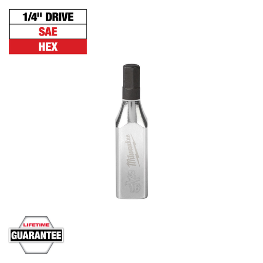 1/4" Drive 3/16" Hex Bit Socket