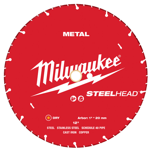 12” STEELHEAD™ Metal Cutting Diamond Blade