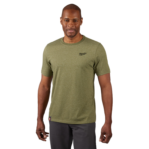 Product image for MILW 603GN-2X Hybrid Work Tee - SS