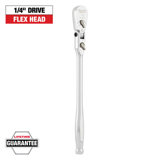 1/4" Drive 9" Flex Head Ratchet