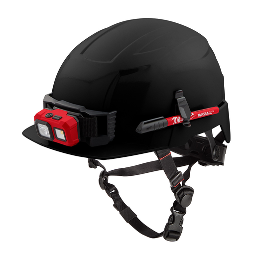 Front Brim Climbing Helmet Type 2 Class E Unvented Black