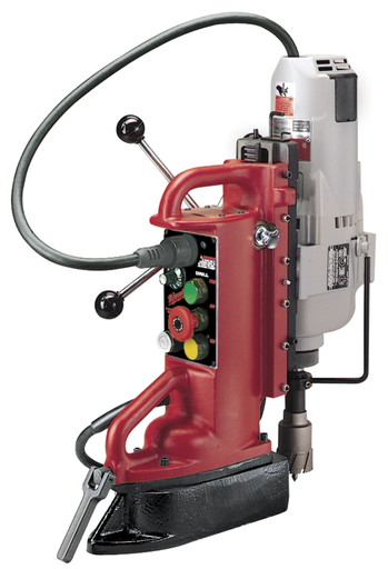 Product image for Milwaukee 4208-1 Adjustable Position Electromagnetic Drill Press with No. 3 MT Motor