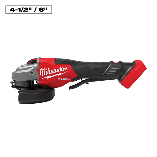 M18 FUEL™ 4-1/2"-6" Braking Grinder, Paddle Switch