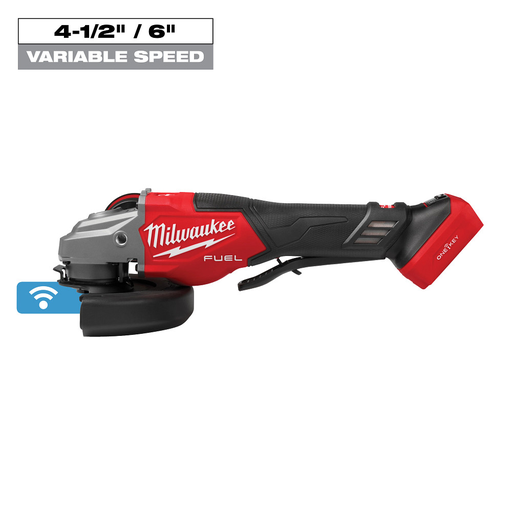 M18 FUEL™ 4-1/2"-6" Variable Speed Braking Grinder, Paddle Switch w/ ONE-KEY™
