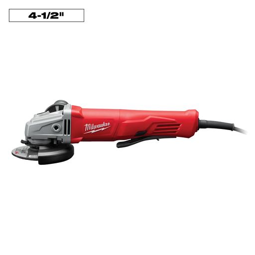 4-1/2 in. Small Angle Grinder w/ Paddle, Lock-On