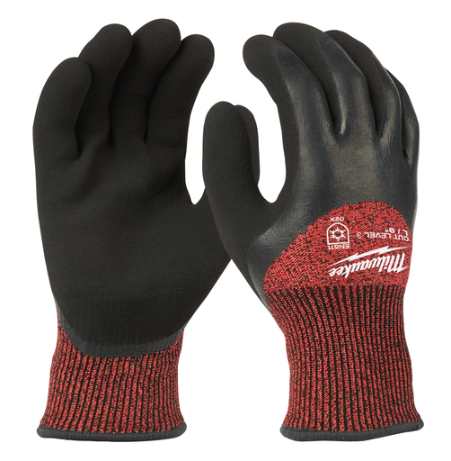Product image for Milwaukee 48-22-8921B Cut Resistant Insulated Winter Gloves, ANSI Cut Level 3 - Medium (Pack of 12pr)