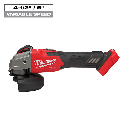 M18 FUEL™ 4-1/2" / 5" Variable Speed Braking Grinder, Slide Switch Lock-On