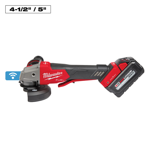 M18 FUEL™ 4-1/2" / 5" Braking Grinder w/ ONE-KEY™ Paddle Switch, No Lock