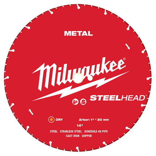 14” STEELHEAD™ Metal Cutting Diamond Blade