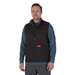 Product image for MILW 801B-M Sherpa-Lined Vest - Bla