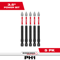 Product image for Milwaukee 48-32-4565 PH1 Driver Bits