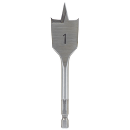 Product image for Milwaukee 48-27-0013 1" x 4.5" Flat Boring Bit