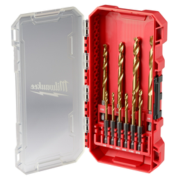 MILW 48-89-4633 10PC SHOCKWAVE RED HELIX TIN SET