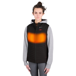 MILW F300B-21S WOMENS HEATED VEST KIT-BLACK S