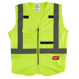 MILW 48-73-5023 HI VIS YELLOW SAFETY VEST-XXL/XXXL