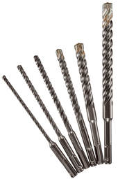 MILW 48-20-7499 SDS-PLUS 2CT 6PC KIT 3/16" - 5/8"