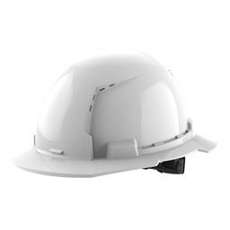 MILW 48-73-1221 6PT WHITE FL BRM HAT CL C