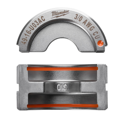 Product image for Milwaukee 49-16-U03AC 3/0 Copper U Style Die