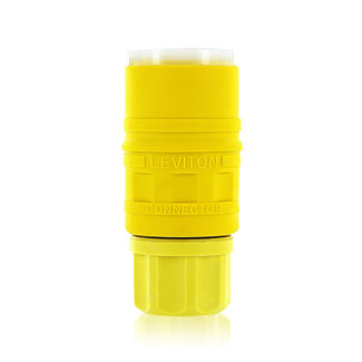 Product image for LEV 79W47-C YL WGUARD CONN 5-15 USE