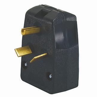 Product image for LEV 287-E Angle plug, 30A-125/250V